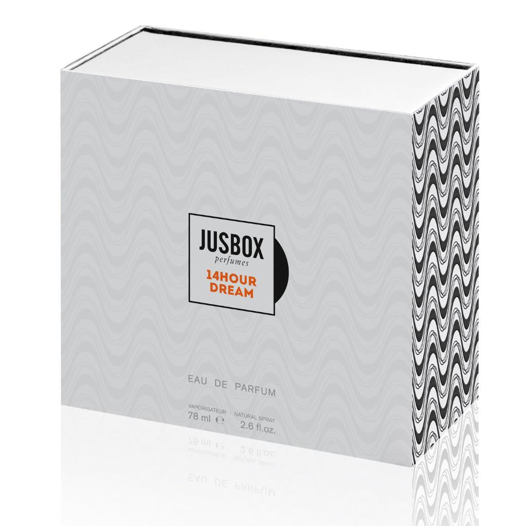 14Hour Dream fragranza gourmand legnosa con patchouli, profumo di nicchia unisex ispirato ai Pink Floyd e creato da Antoine Lie – Jusbox
