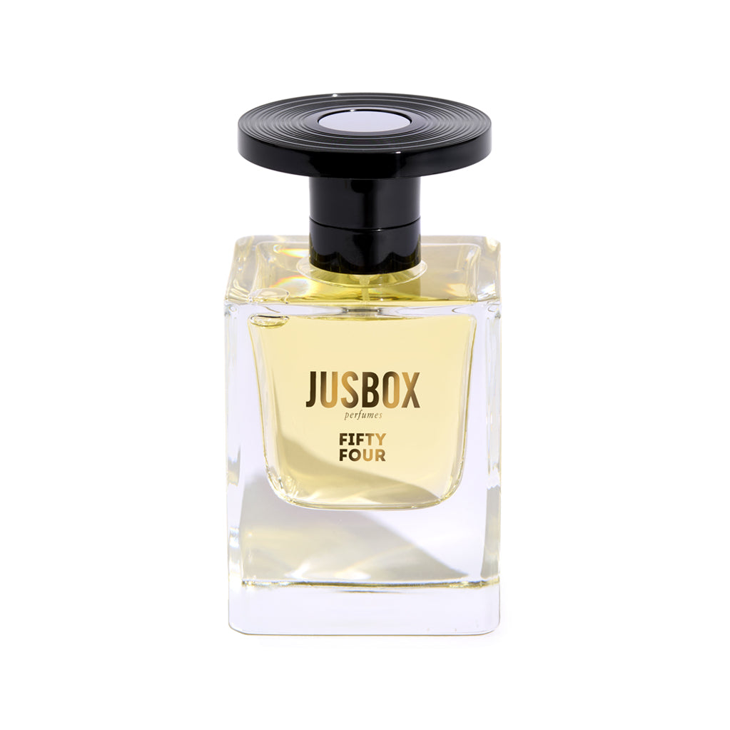 Fifty Four gourmand and oriental perfume created by Julien Rasquinet inspired by New York's Studio 54 made in Italy - Jusbox