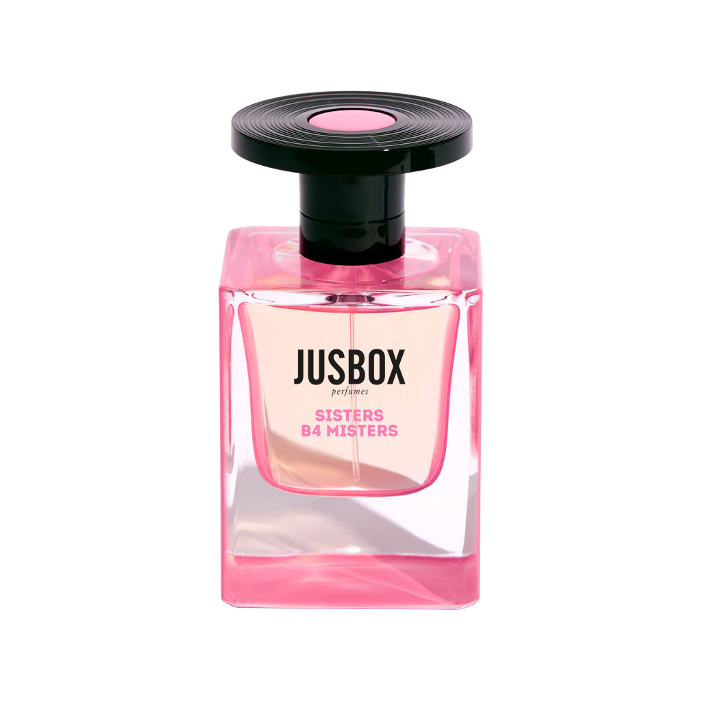 Sisters B4 Misters gourmand perfume created by Nelly Hachem-Ruiz inspired by the Spice Girls made in Italy - Jusbox