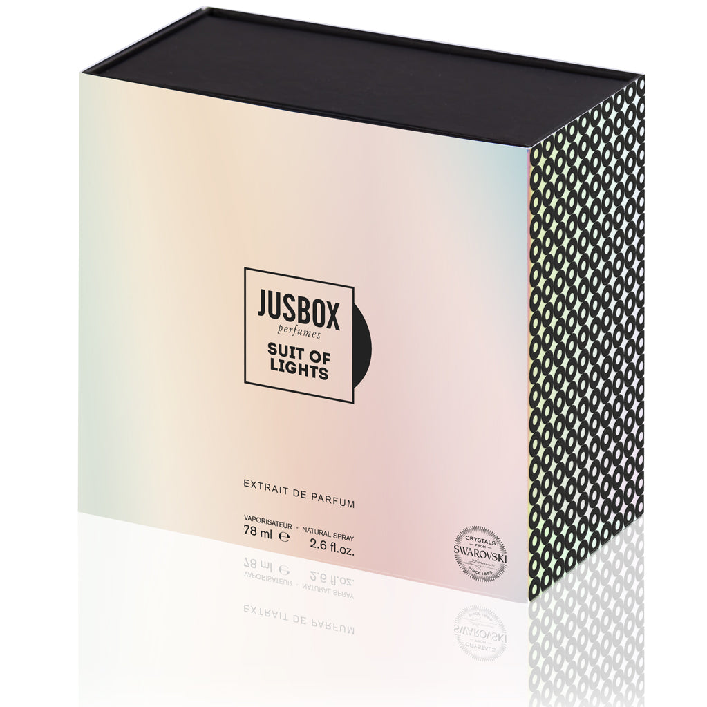 Suit of Lights fragranza muschiata creata da Julien Rasquinet ispirata al Re del Pop e alla sua performance iconica made in Italy – Jusbox