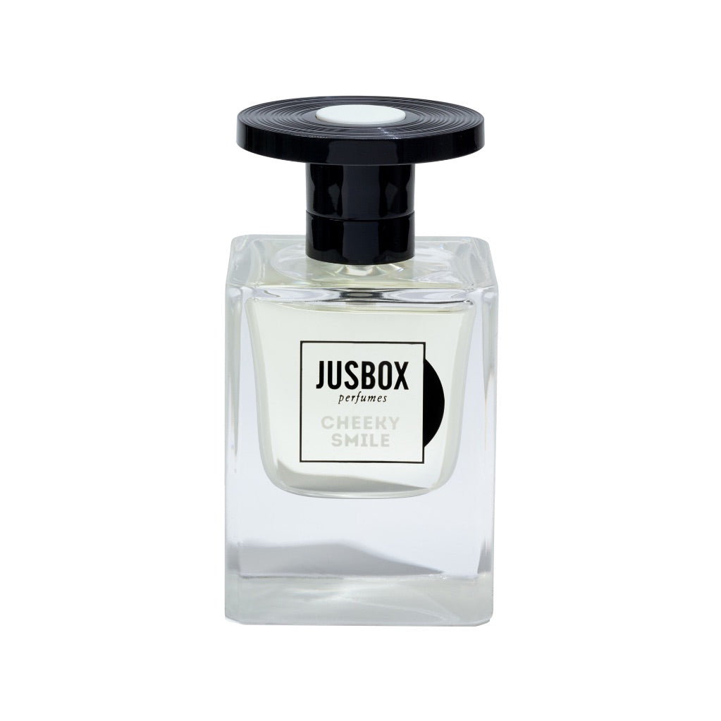 Cheeky Smile profumo legnoso e ambrato creato da Dominique Moellhausen ispirato all’Acid House londinese made in Italy – Jusbox