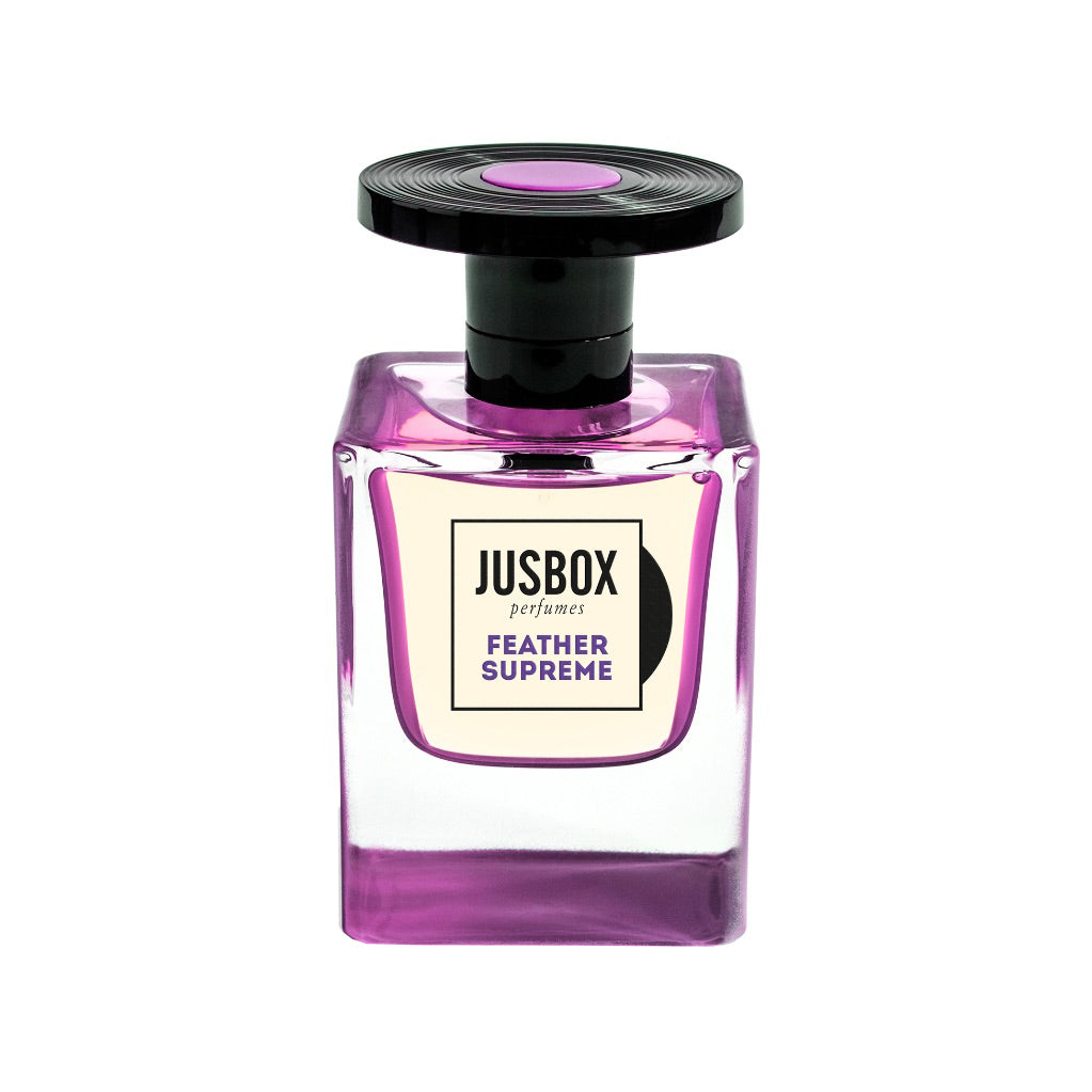 Feather Supreme fragranza fiorita e chypre ispirata alla voce potente di Aretha Franklin made in Italy – Jusbox