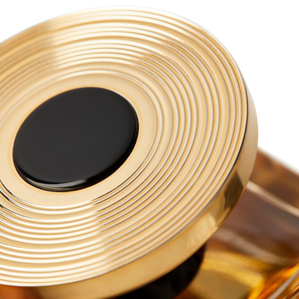 Golden Serenade estratto di profumo, fragranza legnosa orientale unisex ispirata al jazz e allo swing anni ’40 – Jusbox