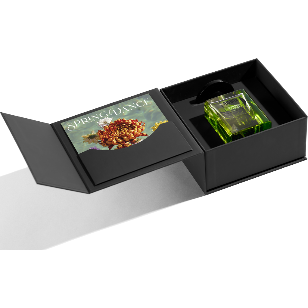 Spring Dance fragranza floreale muschiata, profumo di nicchia unisex ispirato alla primavera e alle note musicali – Jusbox